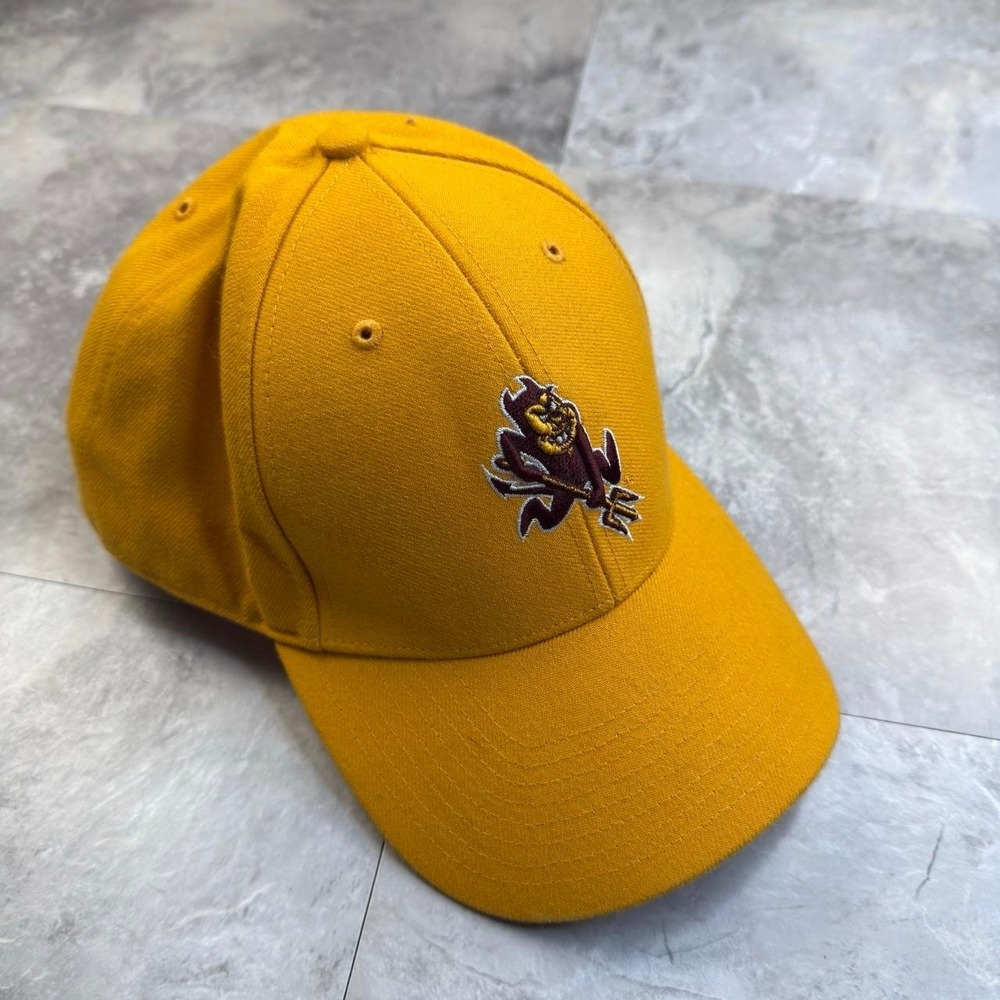 Arizona State Sun Devils yellow baseball cap